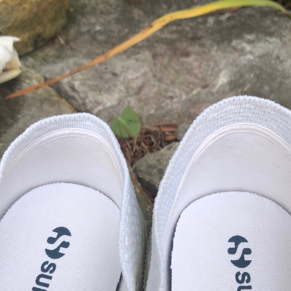 Superga 2750 White “Flyknit” Style Sneakers-Euro Sz 39 - Picture 15 of 17